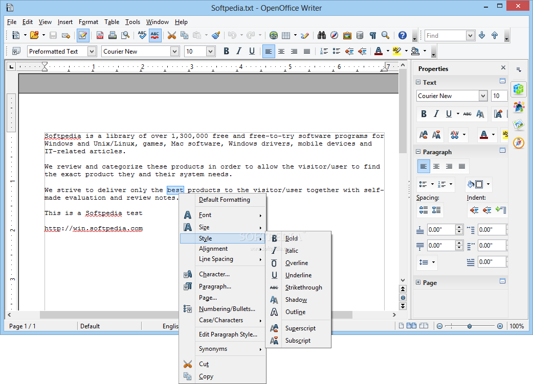 ms office writer download